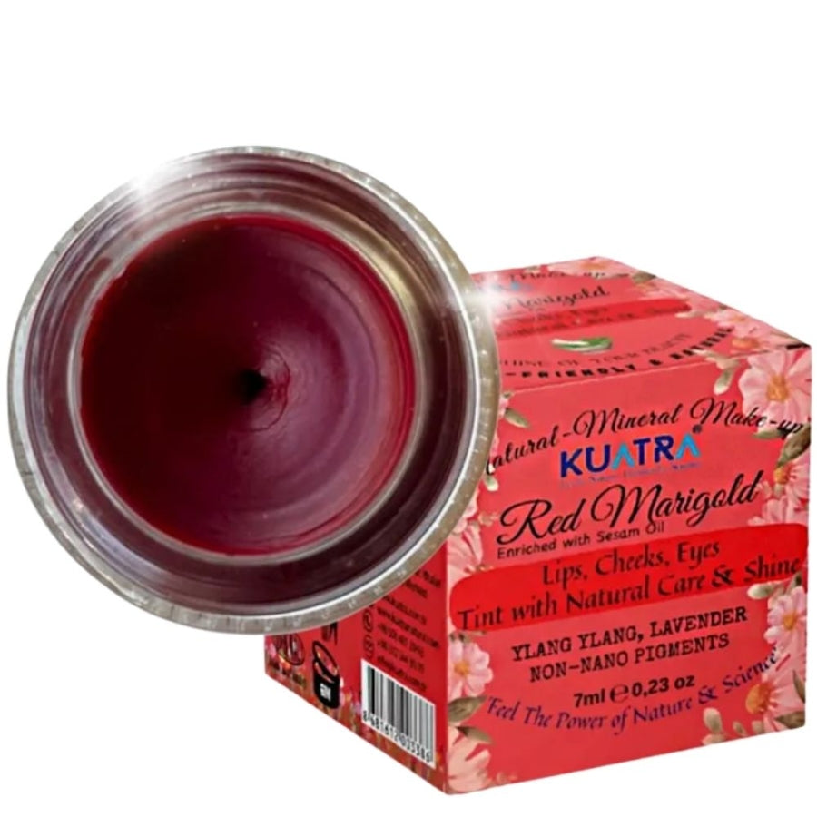 Kuatra Red Marigold Antioxidant Glow Balm for Lips & Cheeks 7ml