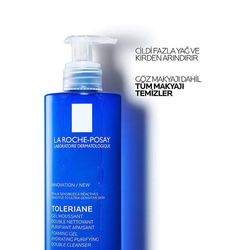 La Roche Posay Toleriane Foaming Gel Cleanser for Sensitive Skin 400 ml