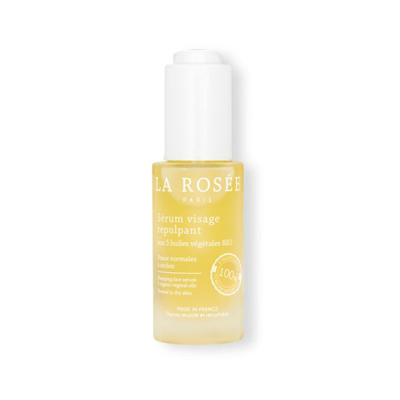 La Rosee Paris Plumping Face Serum with 5 Organic Oils 30 ml