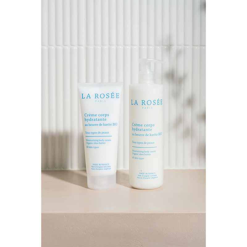 La Rosee Paris Moisturizing Body Cream with Organic Shea Butter 400ml
