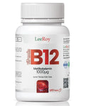 Leeroy B12 Strawberry Flavor Sublingual 120 Tablets