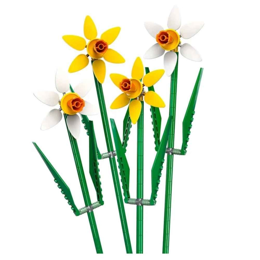 Lego Iconic Daffodils Decorative Flower Building Set 216 Pieces