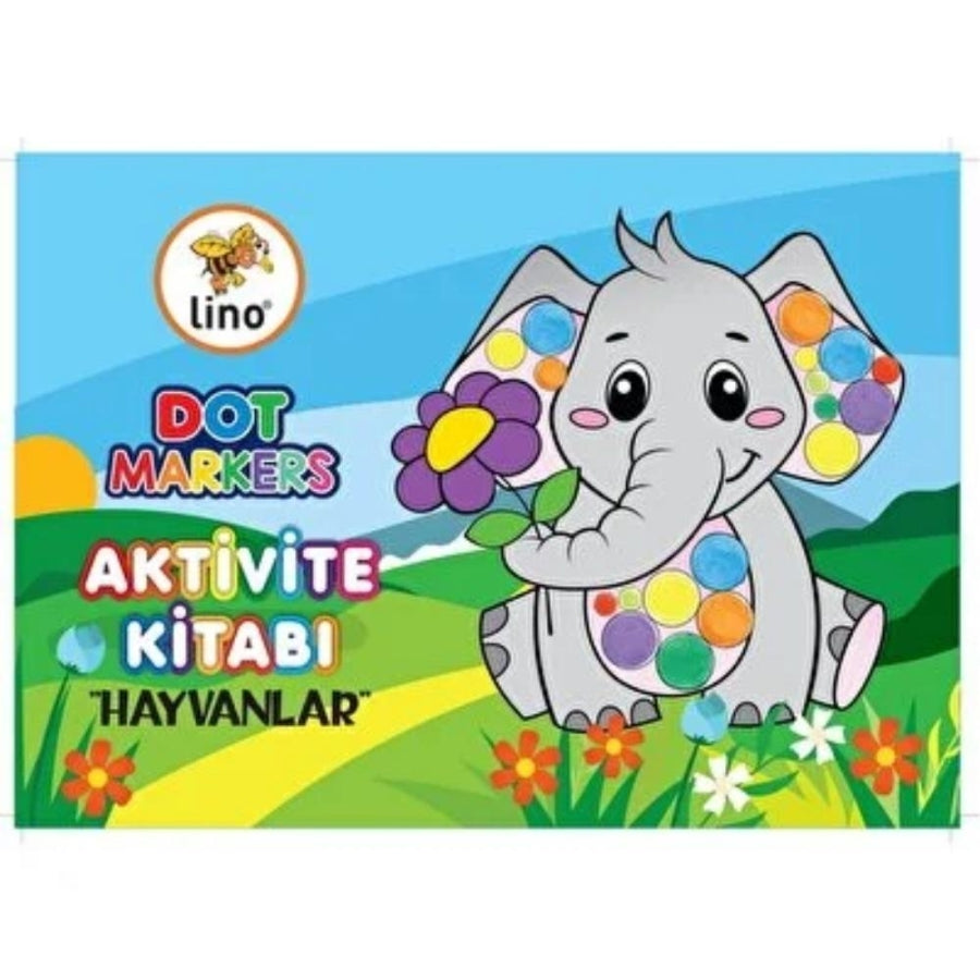 Lino Dot Markers Activity Book Animals for Kids