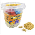 Lino Kinetic Sand with 3 Molds and Bucket 500g