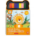Lino Animal Finger Painting Activity Book for Kids