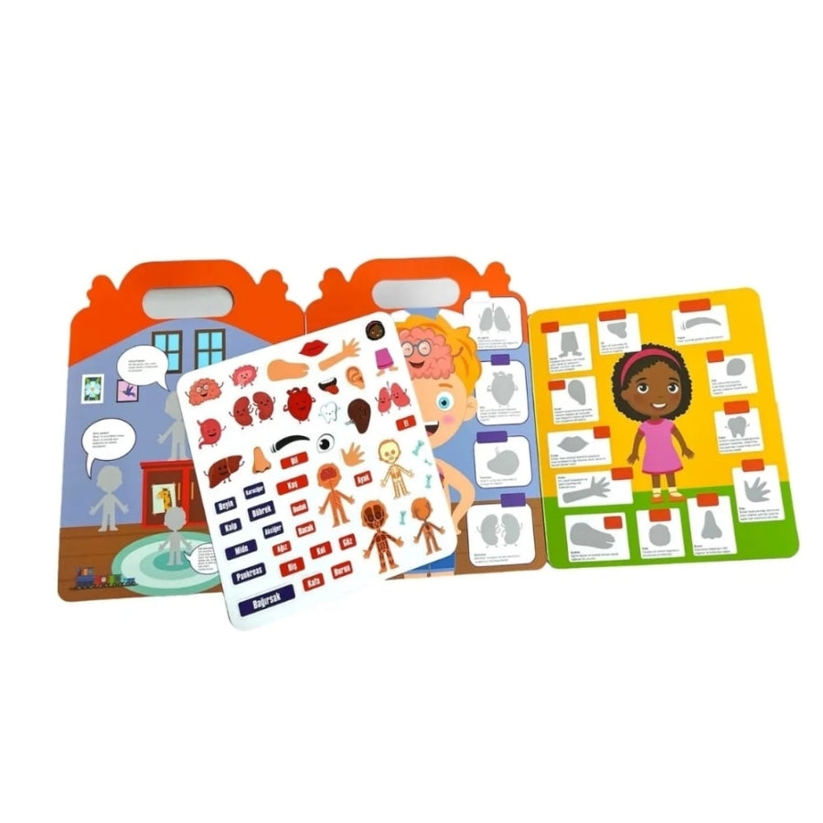 Lino Reusable First Sticker Book for Creative Play