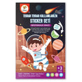 Lino Space Reusable Sticker Set for Creative Play