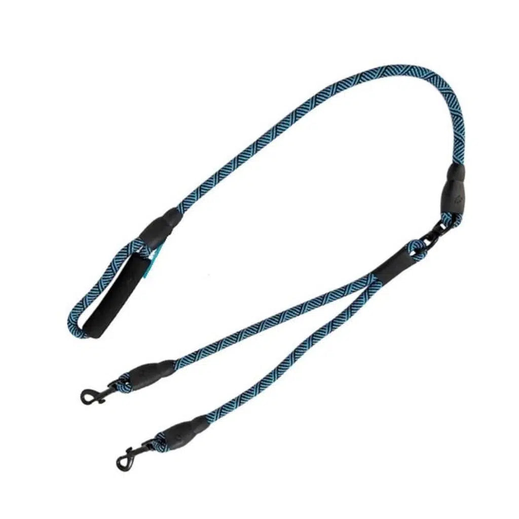 Lion Double Dog Leash with 10mm Width for Two Pets 140cm