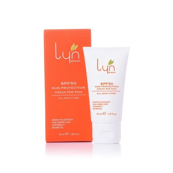Lyn Skincare SPF 50+ Facial Sunscreen with Hyaluronic Acid 50 ml