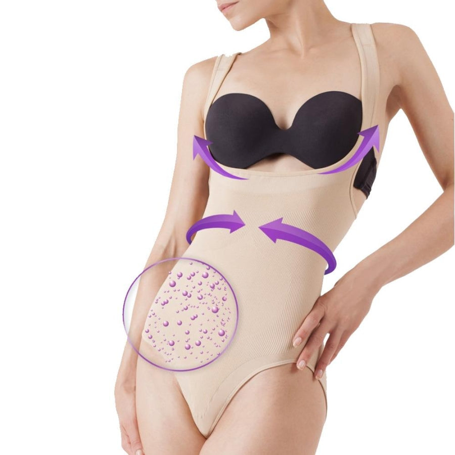 Lytess Corrective Slimming Body Seduction Nude Shapewear L-XL