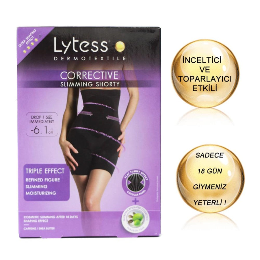 Lytess Corrective Slimming Shorty Smoothing Shapewear Nude L/XL