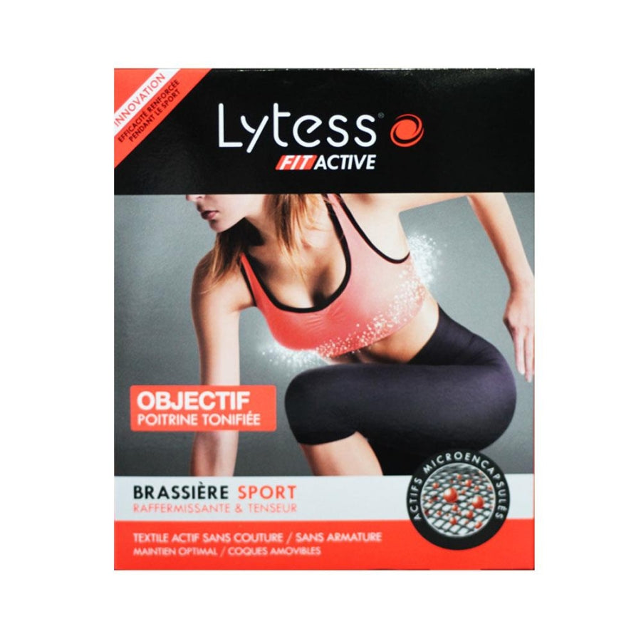 Lytess Fit Active Shaping Sports Bra for Support Orange Large