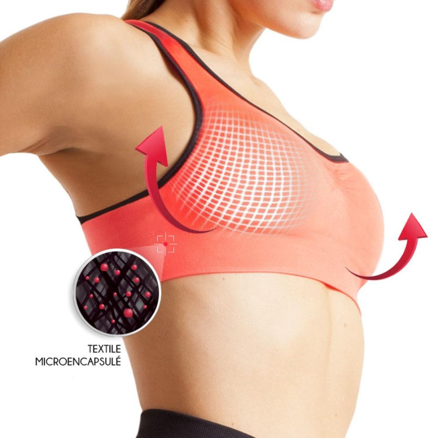 Lytess Fit Active Shaping Sports Bra for Support Medium Orange