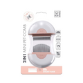 M-Pets 2-in-1 Dog Deshedding and Massage Brush Small Pink