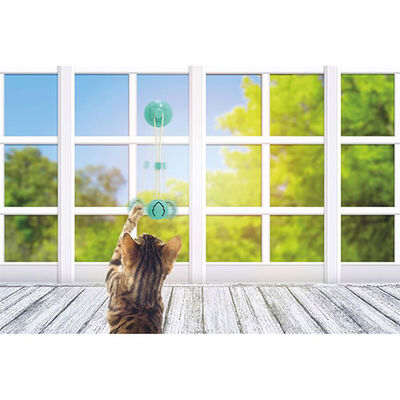 M-Pets Tempo Catnip Reward Dispensing Leaf Cat Toy 11.5x10.5x4 cm