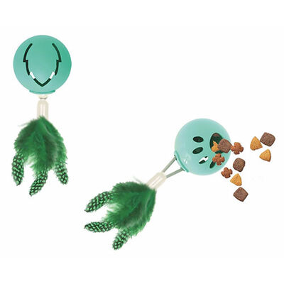M-Pets Tempo Catnip Reward Dispensing Leaf Cat Toy 11.5x10.5x4 cm
