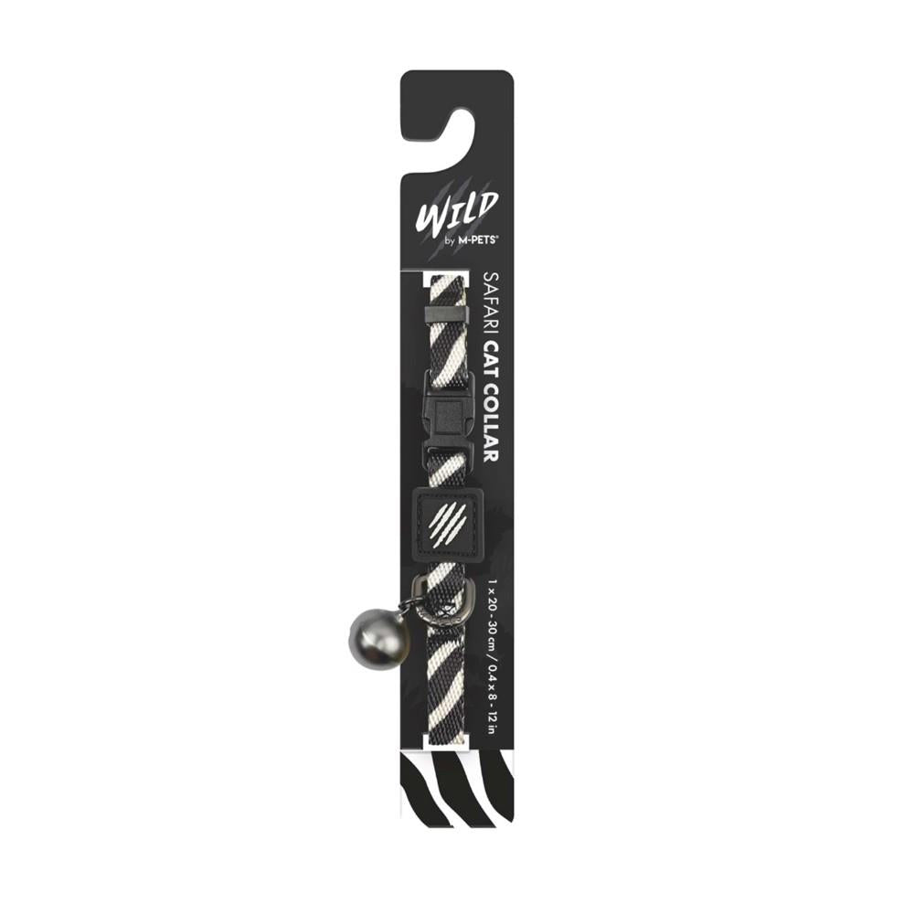M-Pets Wild Adjustable Cat Collar with Stylish Print 20-30 cm