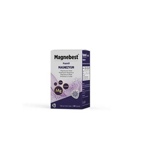 Bianco Pharma Magnebest Daily Magnesium Supplement 60 Capsules
