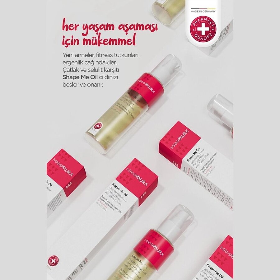 Mamaaura Stretch Mark & Cellulite Body Oil 125 ml