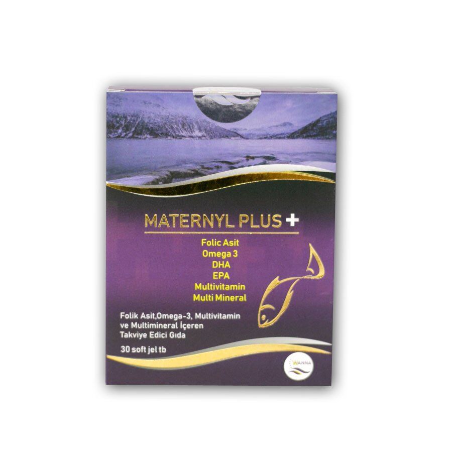 Wanna Ilac Maternyl Plus Multivitamin and Omega-3 30 Capsules