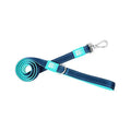 Max & Molly Matrix Sky Blue Padded Dog Leash Medium
