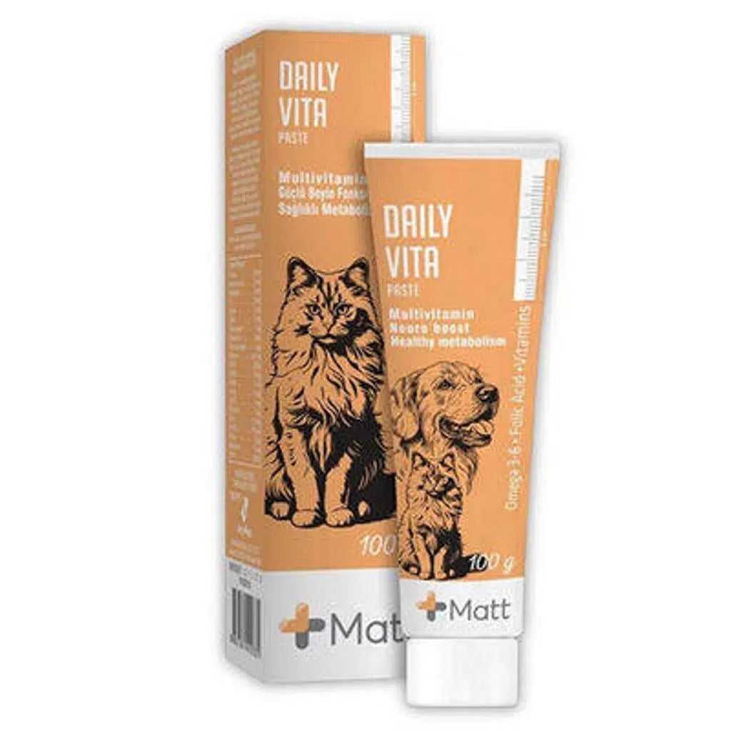 Matt Daily Vita Multivitamin Paste for Cats and Dogs 100g