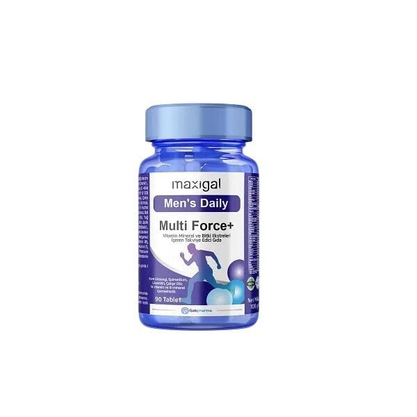 Maxigal Men's Daily Multi Force Essential Vitamins 90 Tablets