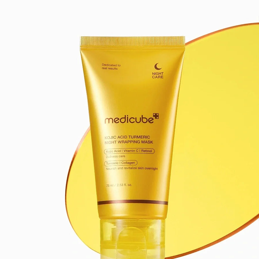 Medicube Kojic Acid Turmeric Night Wrapping Mask for Brightening 75 ml