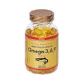 Mnk Dietary Supplement Omega-3,6,9 Essential Fatty Acids 100 Softgels