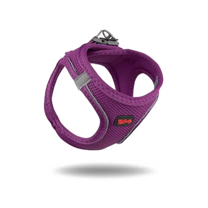 TailPetz Air-Mesh Dog Harness Breathable Comfort Purple