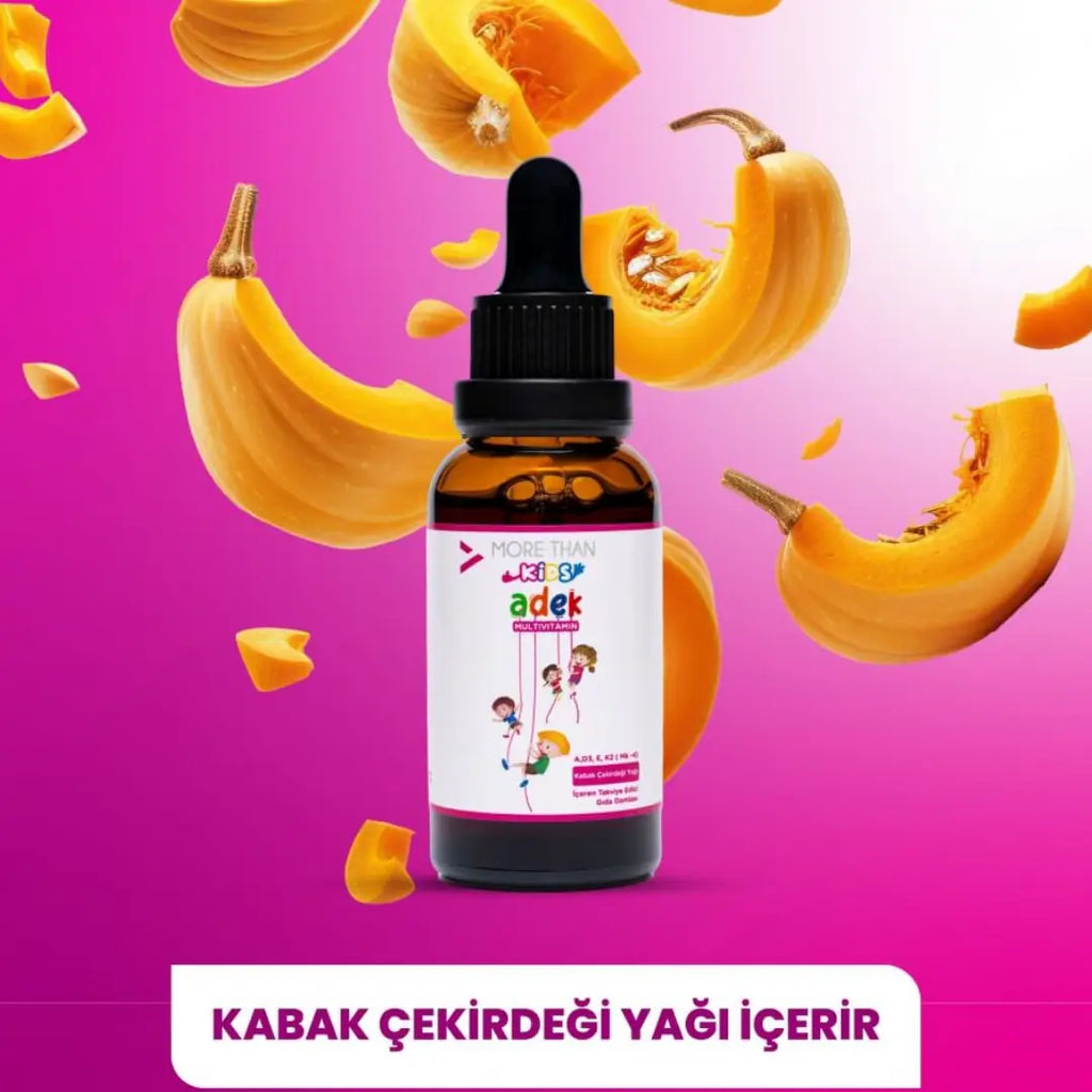 More Than ADEK Kids Multivitamin Drops for Daily Support 30 ml