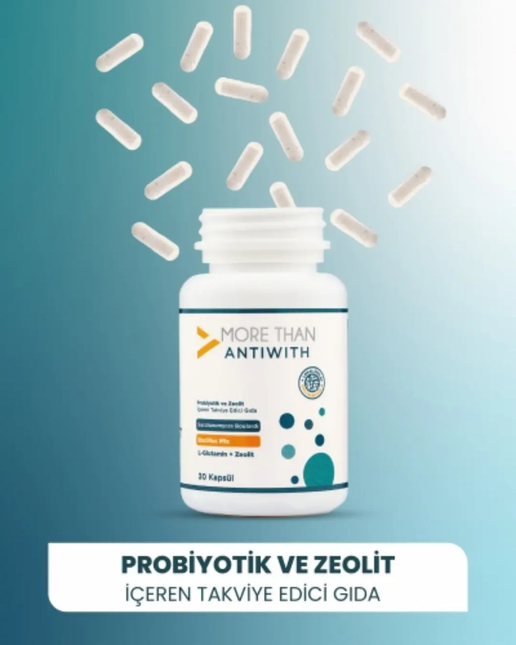 More Than Antiwith Dietary Supplement for Wellness 30 Capsules