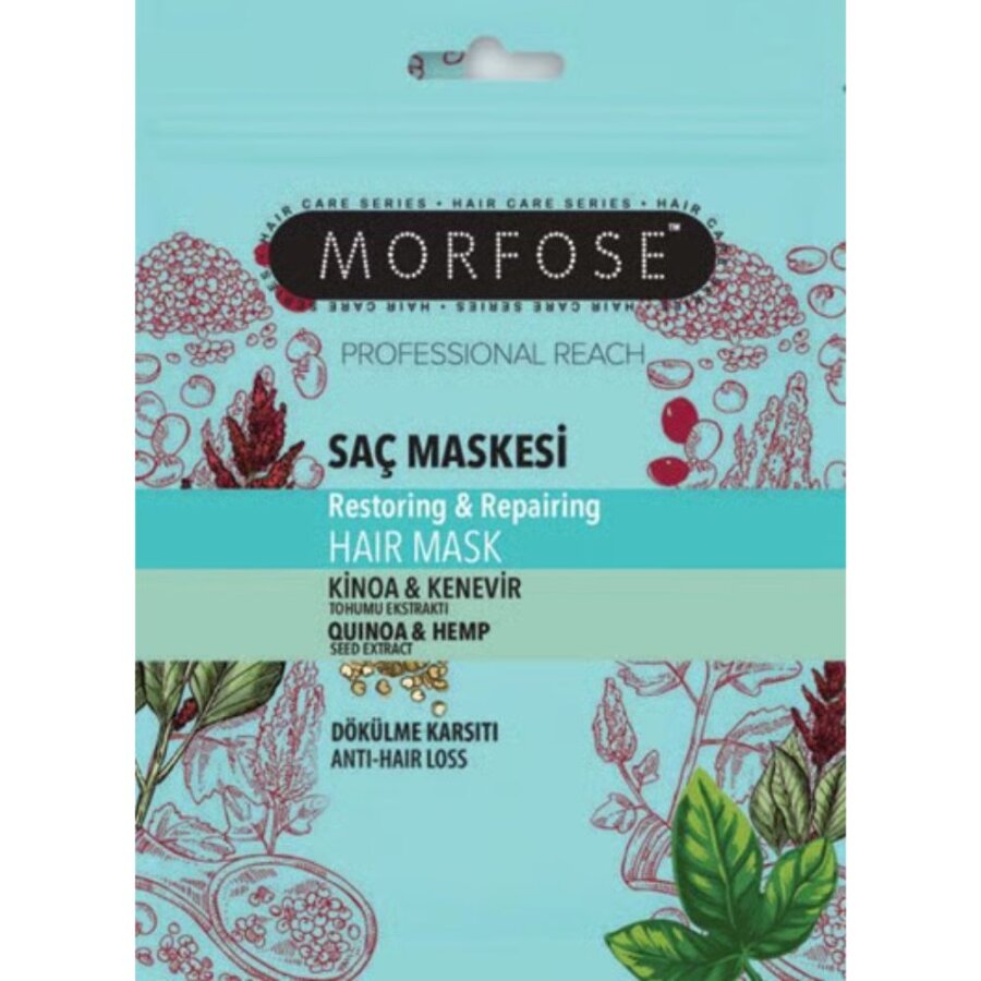 Morfose Quinoa & Hemp Hair Mask for Deep Nourishment 25ml