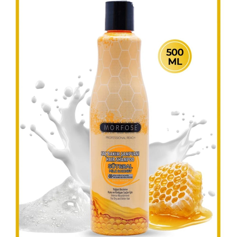 Morfose Milk & Honey Hair Care Shampoo for Softness 500ml