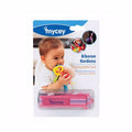 Mycey Baby Bottle Strap Pink Secure Silicone Holder 1 Count