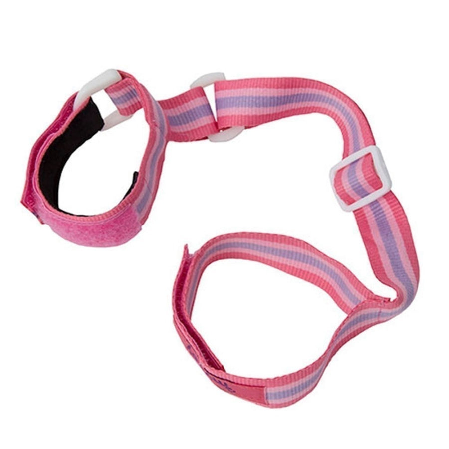 Mycey Baby Bottle Strap Pink Secure Silicone Holder 1 Count