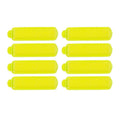 Nascita Yellow 1.5 cm Rubber Hair Rollers 8 Count