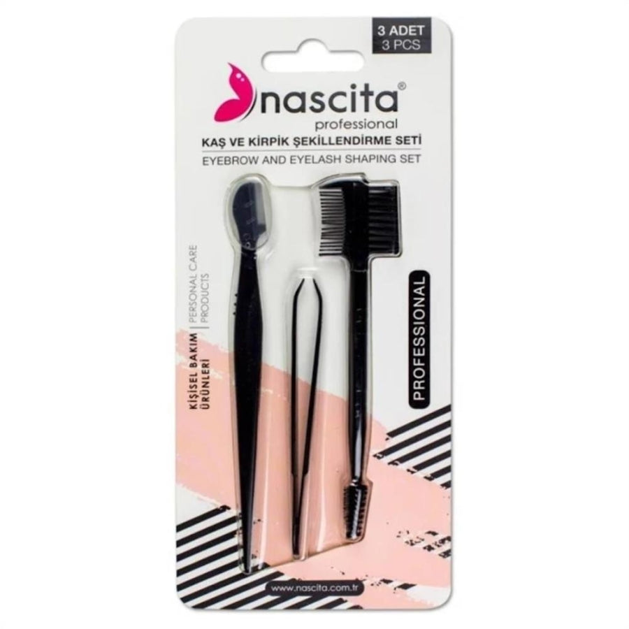 Nascita 3-Piece Eyebrow Design Set for Precise Shaping