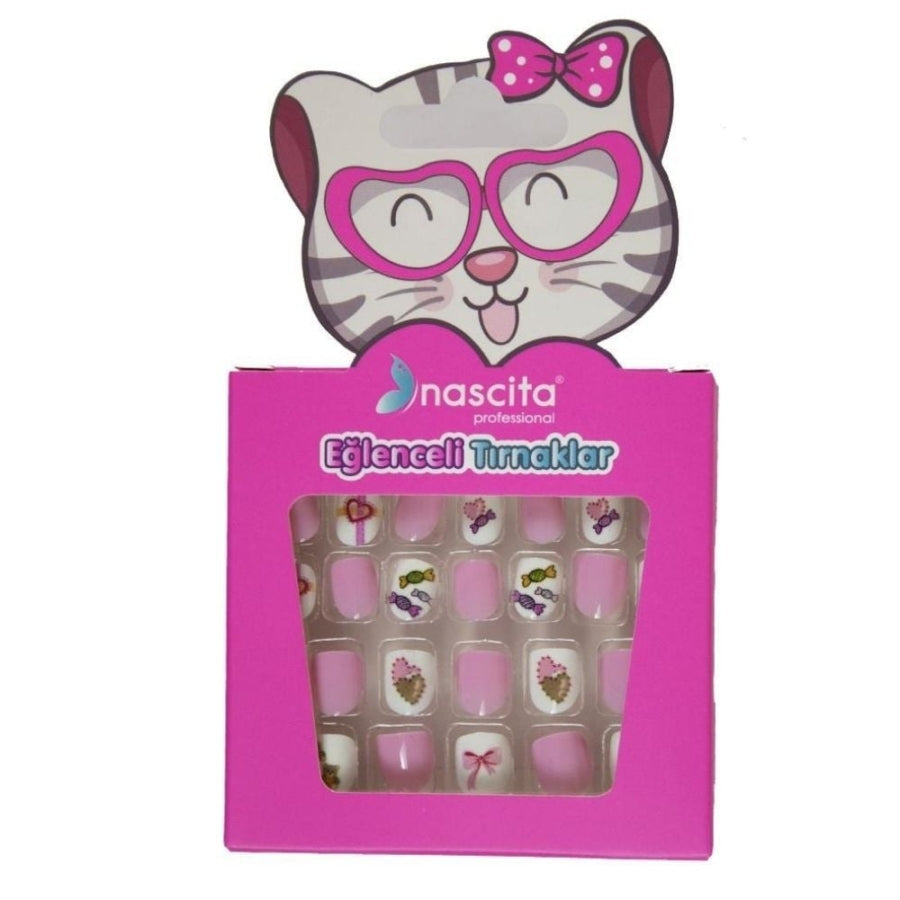 Nascita Fun Nails Press-On Manicure Set 24 Pieces 236