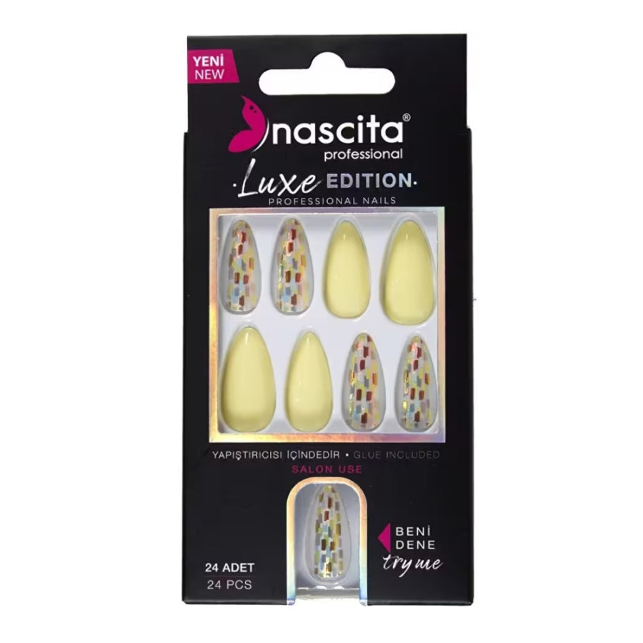 Nascita Luxe Press-On Artificial Nails Set 24 Pieces - 226