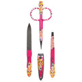 Nascita 4-Piece Colorful Manicure Set for Hand and Nail Care