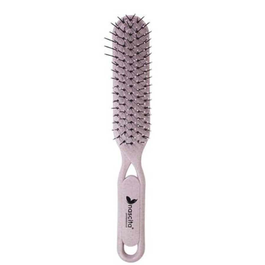 Nascita Wet & Dry Black Hair Brush for Gentle Detangling