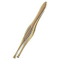 Nascita Gold Slant Tip Tweezers for Precise Grooming