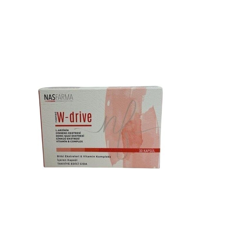 Nas Farma Nasmed Wdrive Vitality Support 30 Capsules
