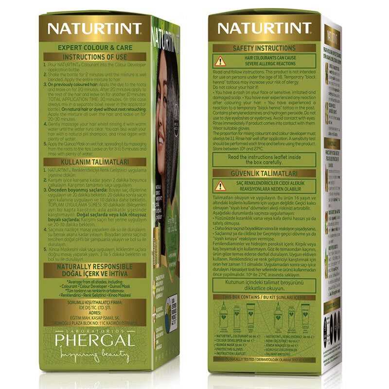 Naturtint Permanent Hair Color 7.7 Teide Brown 170ml