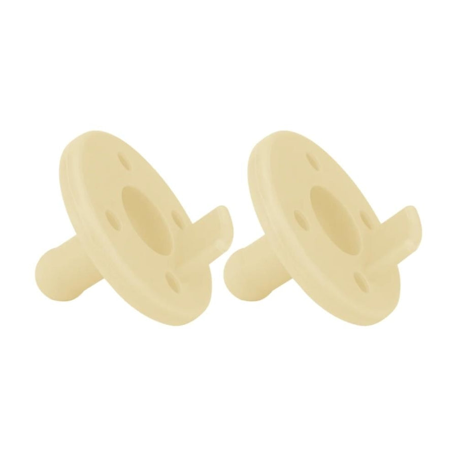 Oioi Mellow Yellow Silicone Pacifier Set 2 Pack