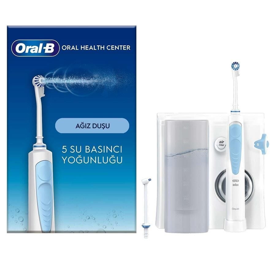 Oral-B Oral Health Center Water Flosser with 2 Nozzles