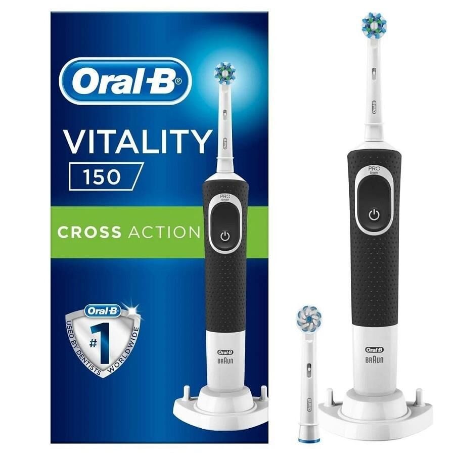 Oral-B Vitality 150 Black Rechargeable Electric Toothbrush