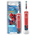 Oral-B Kids D100 Rechargeable Electric Toothbrush Spiderman 1 Count