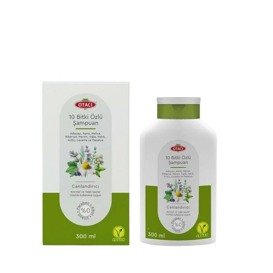 Otaci 10 Herbal Shampoo Revitalizing Hair Care 300 ml